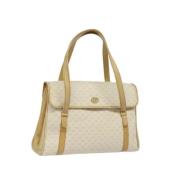 Pre-owned Leather gucci-bags Gucci Vintage , White , Dames