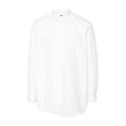 Wit Overhemd met Klassieke Kraag Comme des Garçons , White , Heren