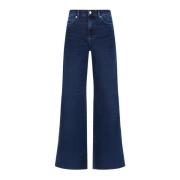 Vintage Paradise Cove Raw Denim 7 For All Mankind , Blue , Dames