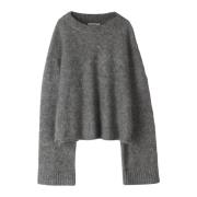 Korte Trui met Stijl Stylein , Gray , Dames