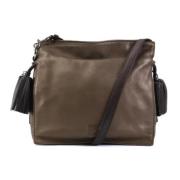 Pre-owned Leather shoulder-bags Loewe Pre-owned , Brown , Dames