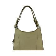 Pre-owned Leather handbags Loewe Pre-owned , Beige , Dames