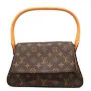 Pre-owned Fabric louis-vuitton-bags Louis Vuitton Vintage , Brown , Da...