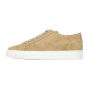 Met de hand vervaardigde Suède Vetersneakers Doucal's , Beige , Heren