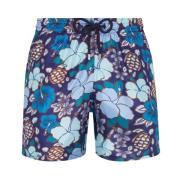 Tropische schildpadden bermuda shorts van zijde voor heren Vilebrequin...