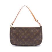 Pre-owned Canvas louis-vuitton-bags Louis Vuitton Vintage , Brown , Da...