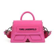 Tas detail K Ikon Karl Lagerfeld , Pink , Dames