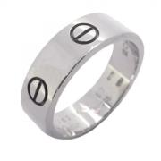 Pre-owned White Gold rings Cartier Vintage , Gray , Dames