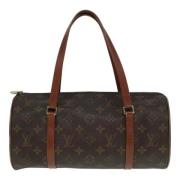 Pre-owned Canvas louis-vuitton-bags Louis Vuitton Vintage , Brown , Da...