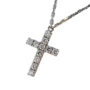 Pre-owned White Gold necklaces Cartier Vintage , Gray , Dames