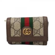 Pre-owned Plastic wallets Gucci Vintage , Multicolor , Dames