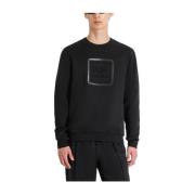 Minimalist Logo Sweatshirt Antony Morato , Black , Heren