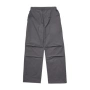 Technische elastische manchet grijze broek Champion , Gray , Heren