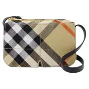 Plastic crossbody-bags Burberry , Beige , Dames