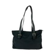 Pre-owned Canvas handbags Prada Vintage , Black , Dames