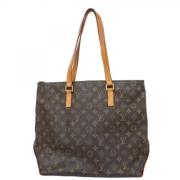 Pre-owned Fabric louis-vuitton-bags Louis Vuitton Vintage , Brown , Da...