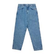 Bernie Denim Blauwe Jeans Amish , Blue , Heren