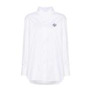 Witte Casual Overhemd met Lange Mouwen Polo Ralph Lauren , White , Dam...