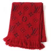 Pre-owned Wool scarves Louis Vuitton Vintage , Red , Dames