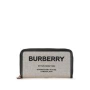 Pre-owned Canvas wallets Burberry Vintage , Black , Dames