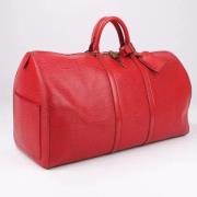 Pre-owned Leather louis-vuitton-bags Louis Vuitton Vintage , Red , Dam...