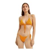 Oranje Gehaakte Bikini Top Alivia Cult Gaia , Orange , Dames