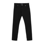 Klassieke Denim Jeans Billionaire , Black , Heren