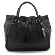 Pre-owned Leather prada-bags Prada Vintage , Black , Dames