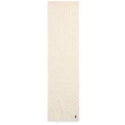 Beige Wol Kasjmier Sjaal Polo Ralph Lauren , Beige , Dames