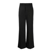 Kaitlen enkel geplooide broek Ralph Lauren , Black , Dames