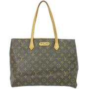 Pre-owned Canvas louis-vuitton-bags Louis Vuitton Vintage , Brown , Da...