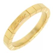 Pre-owned Metal rings Cartier Vintage , Yellow , Dames