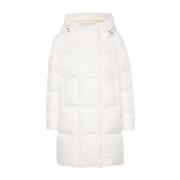 Witte Gewatteerde Donsjas add , White , Dames