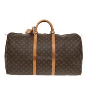 Pre-owned Canvas travel-bags Louis Vuitton Vintage , Brown , Dames