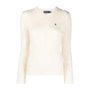 Beige Katoenen Casual Sweater Polo Ralph Lauren , Beige , Dames