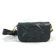 Pre-owned Leather louis-vuitton-bags Louis Vuitton Vintage , Black , D...