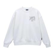 Zachte en Stijlvolle Oversized Sweater Napapijri , White , Dames