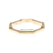 Pre-owned Rose Gold rings Gucci Vintage , Yellow , Dames