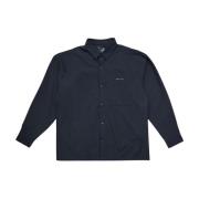 Donkerblauw Technisch Shirt met Zak Champion , Blue , Heren