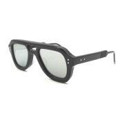 Stijlvol Zwart Leren Portemonnee Thom Browne , Black , Unisex