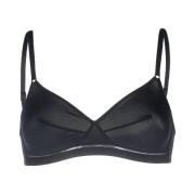 Zijden Driehoek Bikini Top Eres , Black , Dames