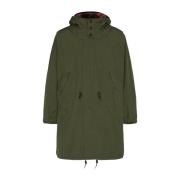 Mods Casual Parka Beech-S Barbour , Green , Heren