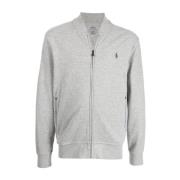 Casual Grijze Volledige Rits Sweater Polo Ralph Lauren , Gray , Heren