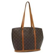 Pre-owned Canvas totes Louis Vuitton Vintage , Brown , Dames