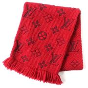 Pre-owned Silk scarves Louis Vuitton Vintage , Red , Dames