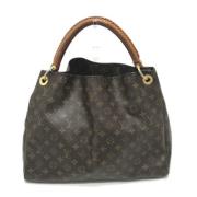 Pre-owned Canvas louis-vuitton-bags Louis Vuitton Vintage , Brown , Da...