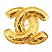 Pre-owned Metal chanel-jewelry Chanel Vintage , Yellow , Dames