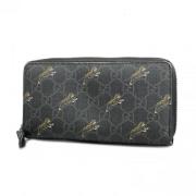 Pre-owned Plastic wallets Gucci Vintage , Black , Dames