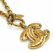 Pre-owned Metal chanel-jewelry Chanel Vintage , Yellow , Dames