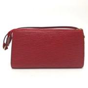 Pre-owned Leather louis-vuitton-bags Louis Vuitton Vintage , Red , Dam...